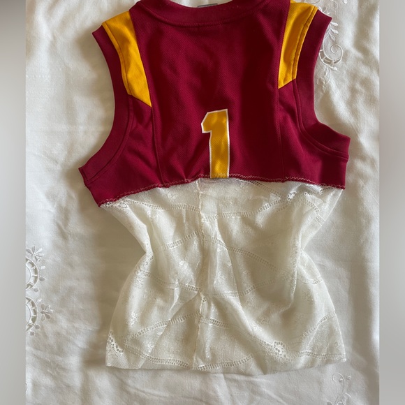 Reworked USC basketball jersey (sz S) - Picture 2 of 3